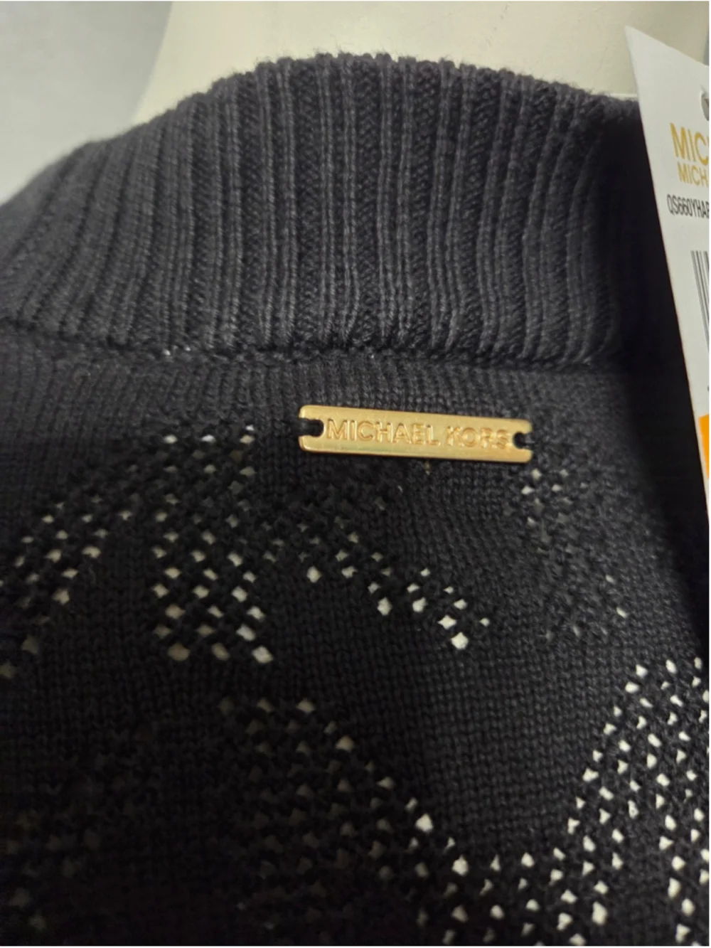 Women's Michael Kors Black Cardigan Sweater Size S